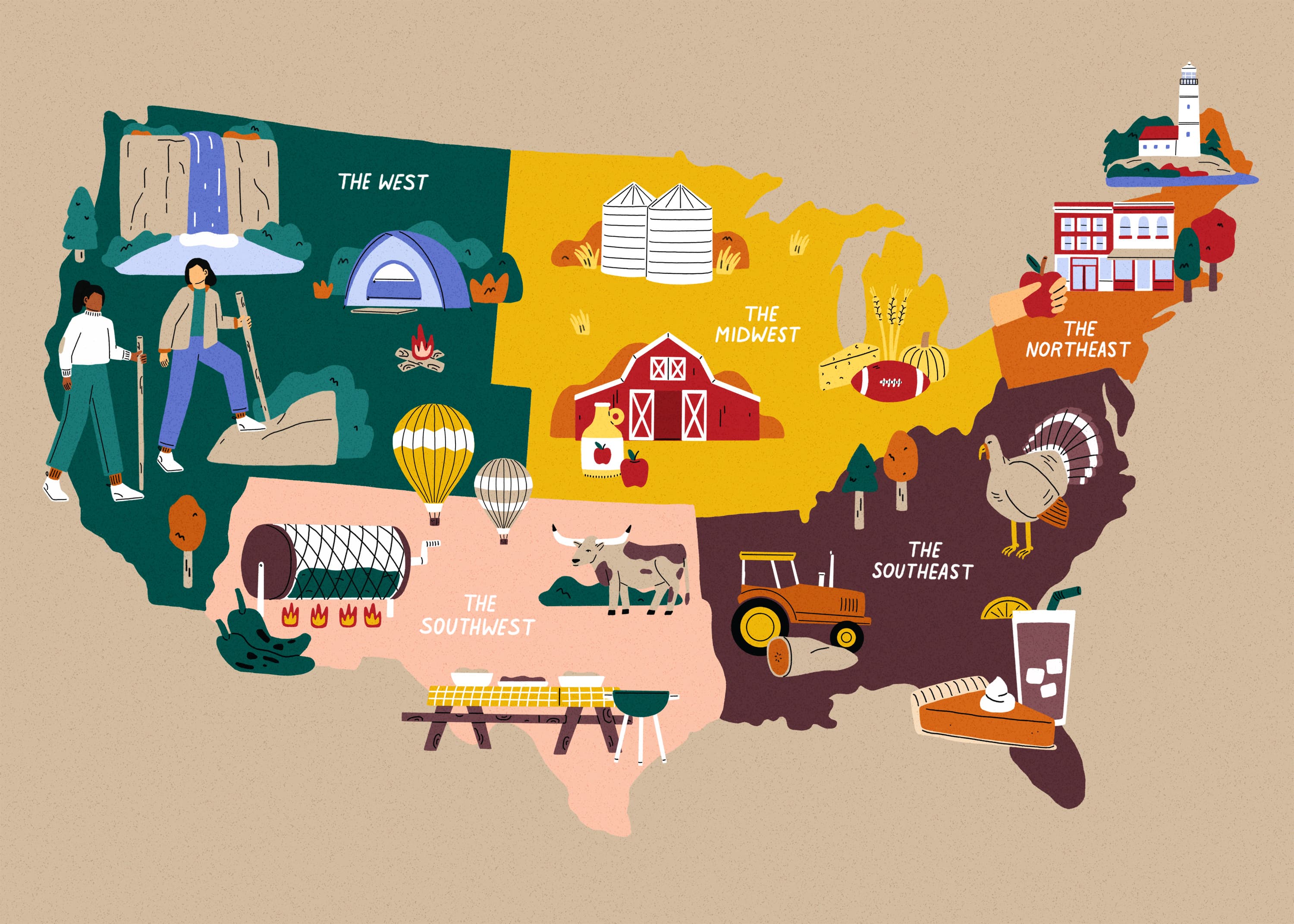 Sunny Eckerle - for Starbucks x Eater - Flavors of Fall