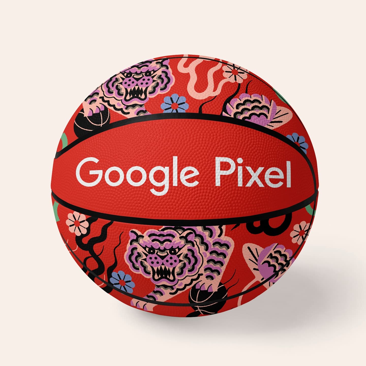 Gracia Lam - for Google Pixel - Official game ball for Asian Roots Collective ARC Hoops tournament