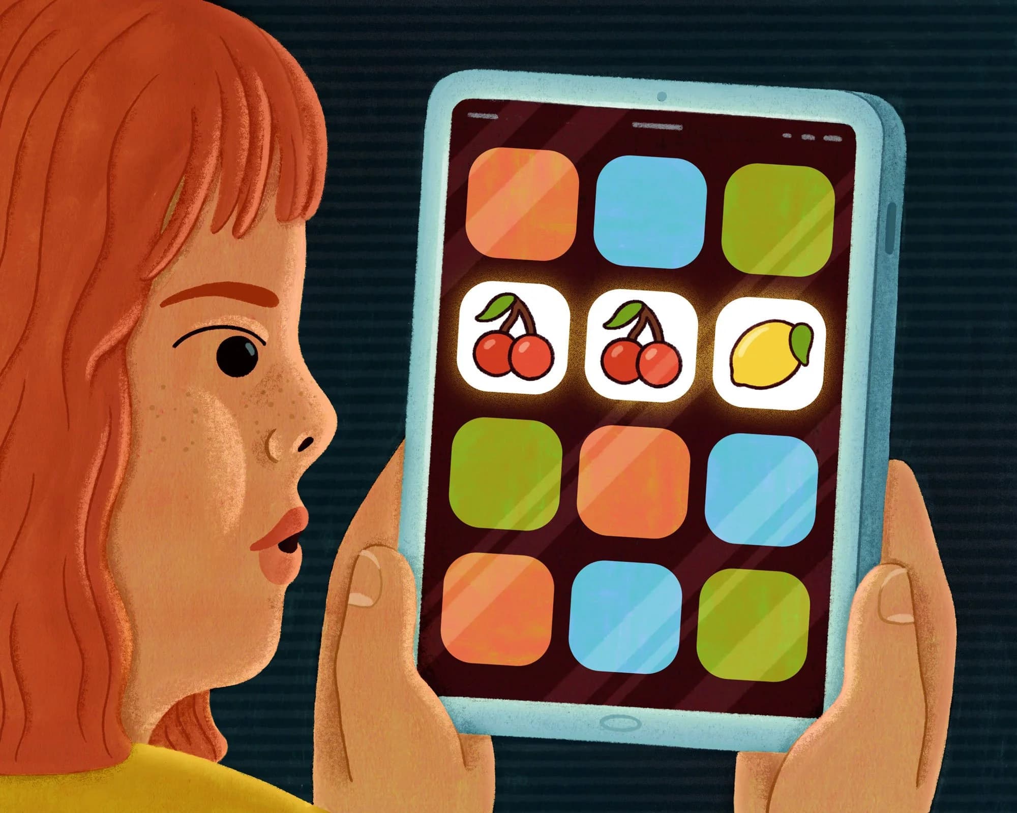 Paige Stampatori - for NPR - Children overusing apps