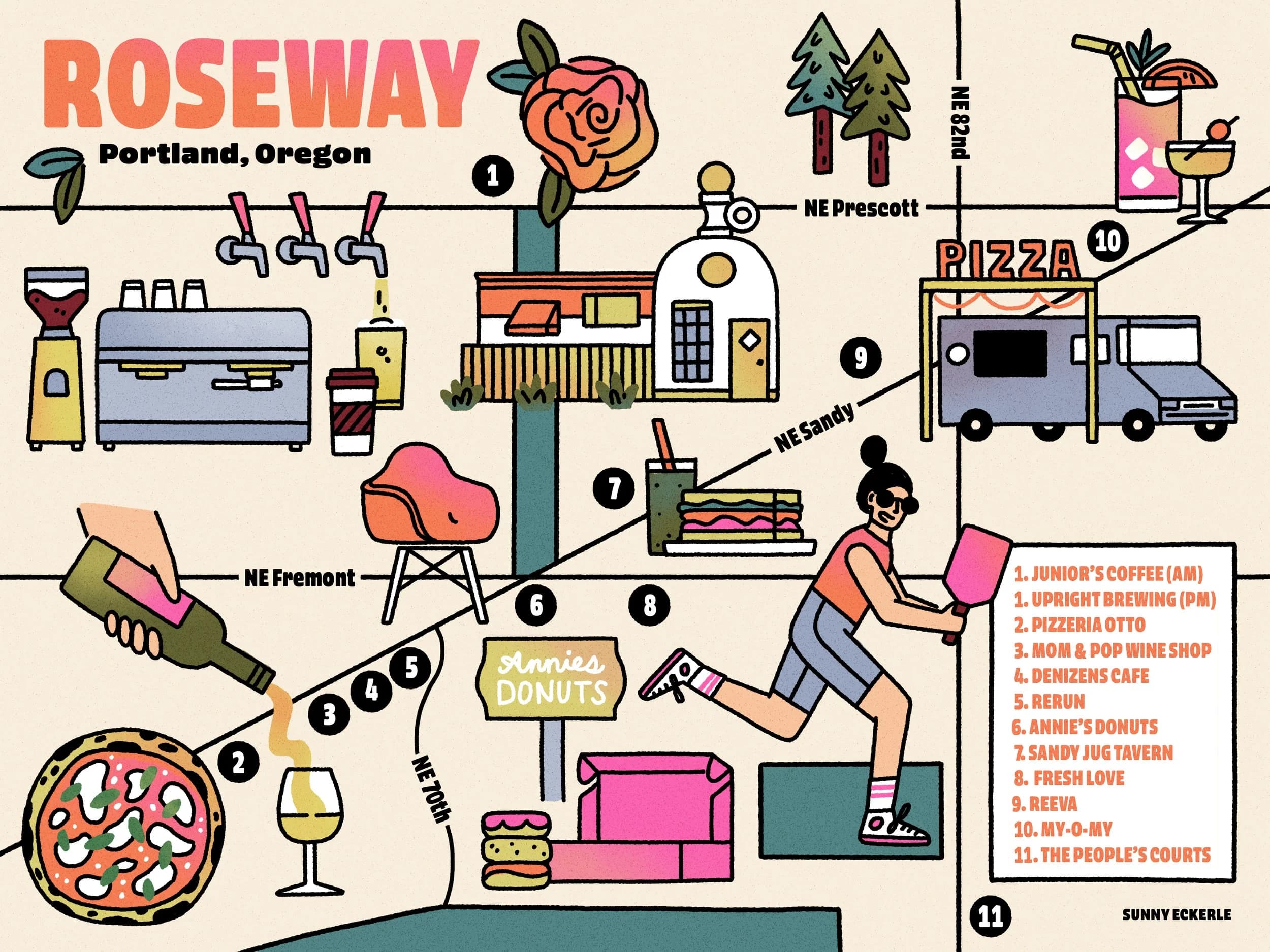 Sunny Eckerle - for Roseway Map