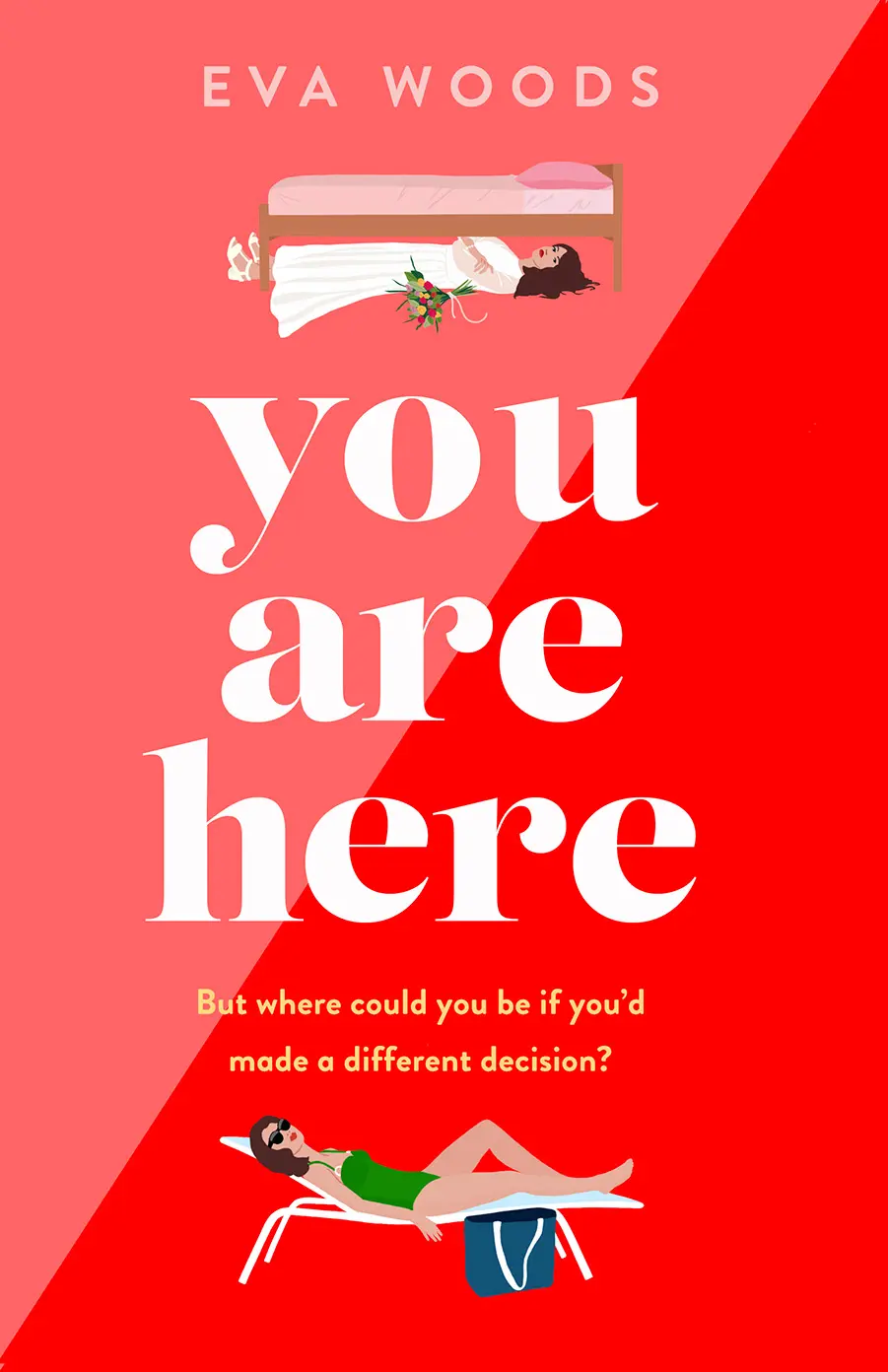 Agnes Bic - for Little, Brown Book Group - Book cover Illustration for You are Here by Eva Woods